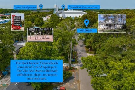The Beach Vibe With Hot Tub 8 Min To The Beach Virginia Beach Exterior photo
